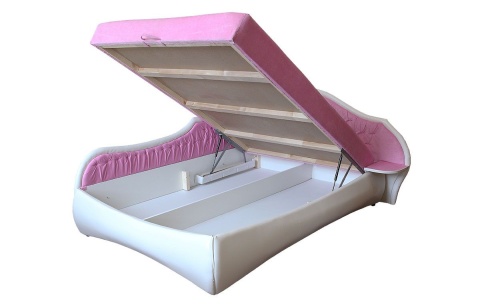Кровать Тахта Угловая Моника с Ящиком для Хранения и Матрасом/Разные Цвета и Размеры 900/1200/1400/1600 мм