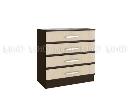 Комод Сицилия Венге/Белфорт (Ш -800 × В -800 × Г-420 мм)