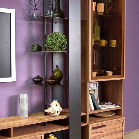 Шкаф для посуды Nature 13, дуб табачный